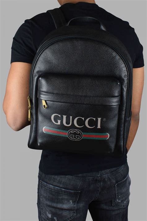 sac à dos gucci homme noir